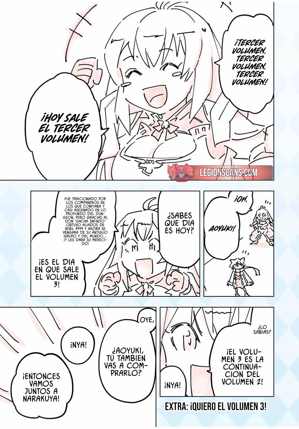 Read My Gift Lvl 9999 Unlimited Gacha ES Manga Online