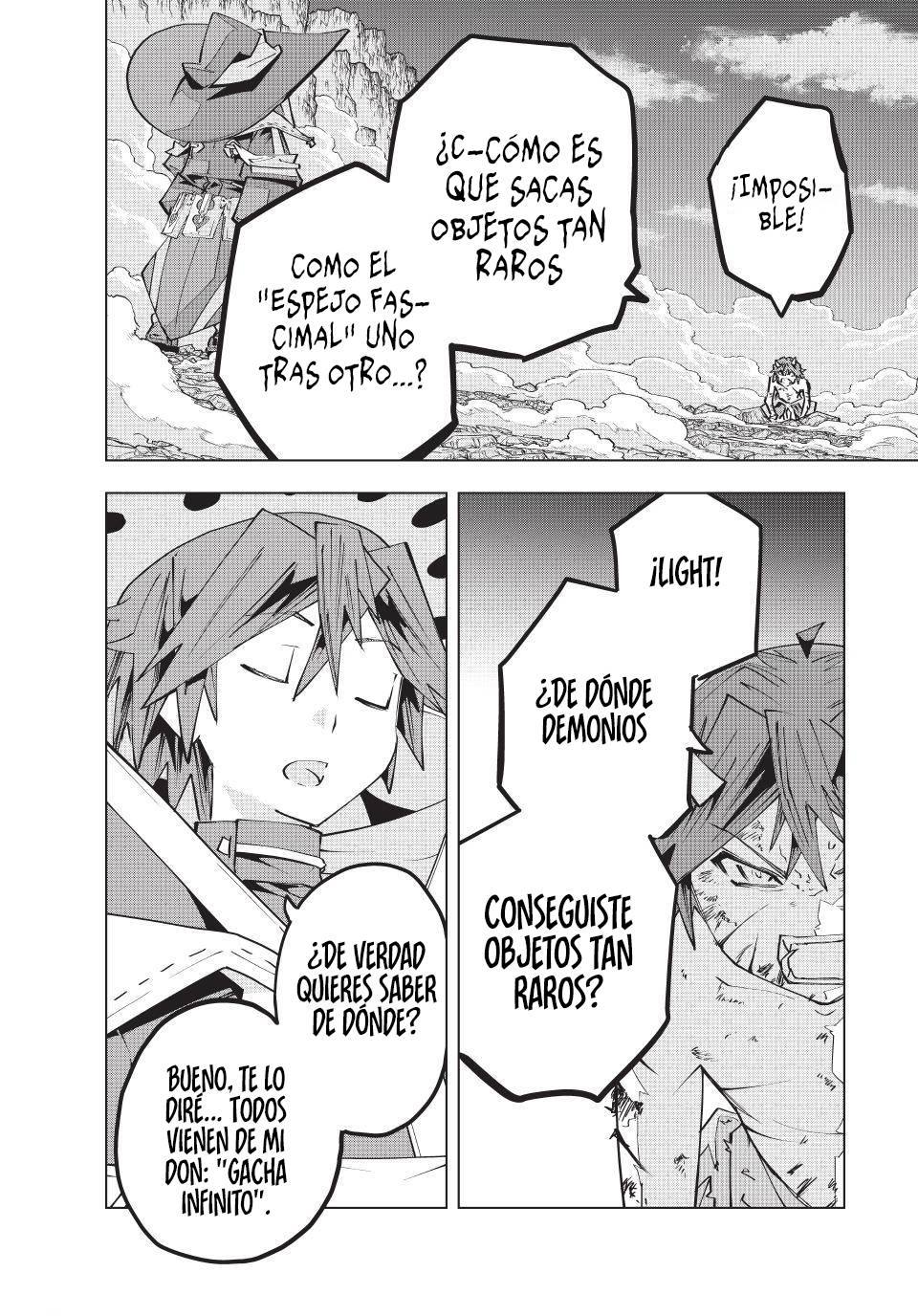 Read My Gift Lvl 9999 Unlimited Gacha ES Manga Online