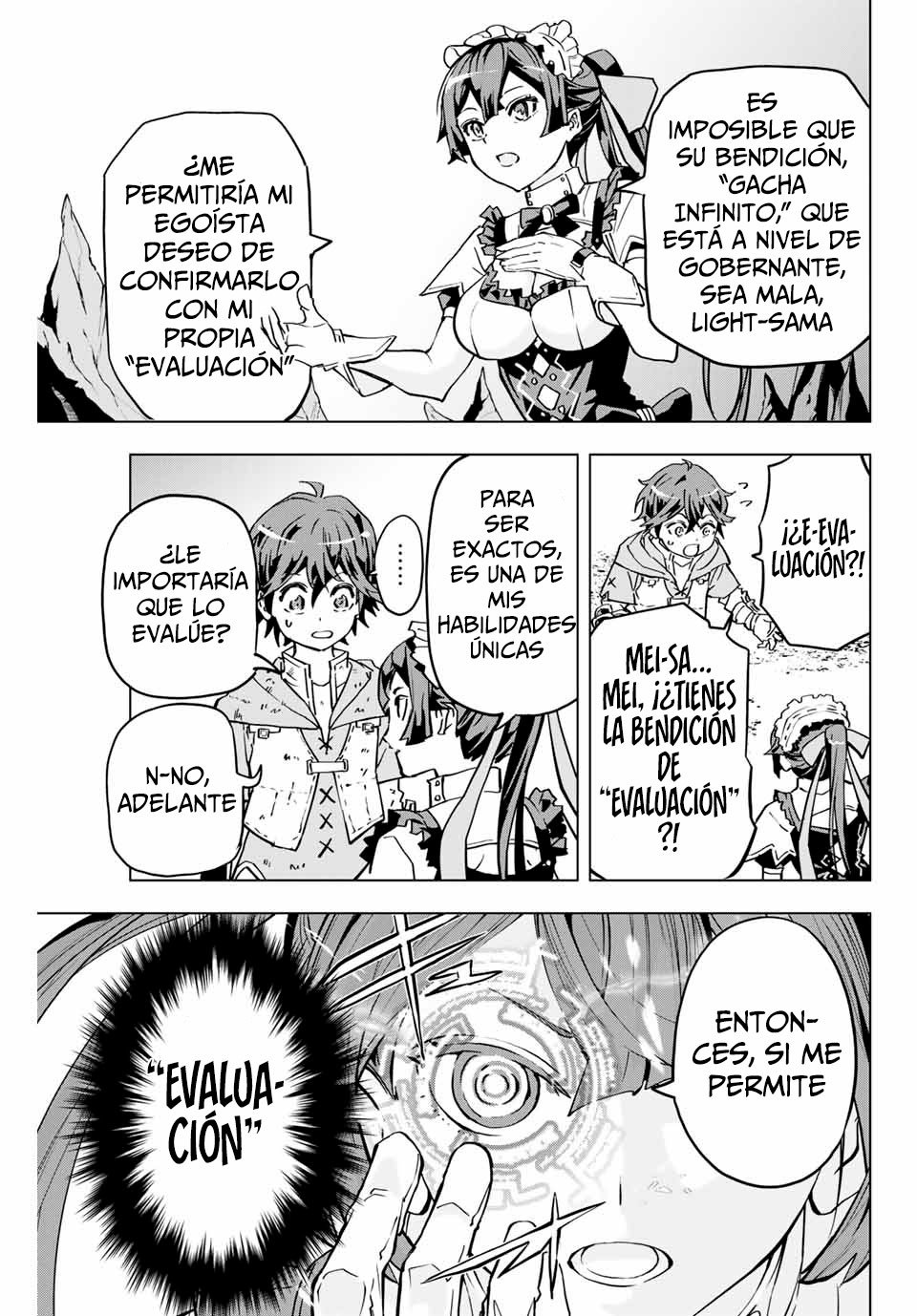 Read My Gift Lvl 9999 Unlimited Gacha ES Manga Online
