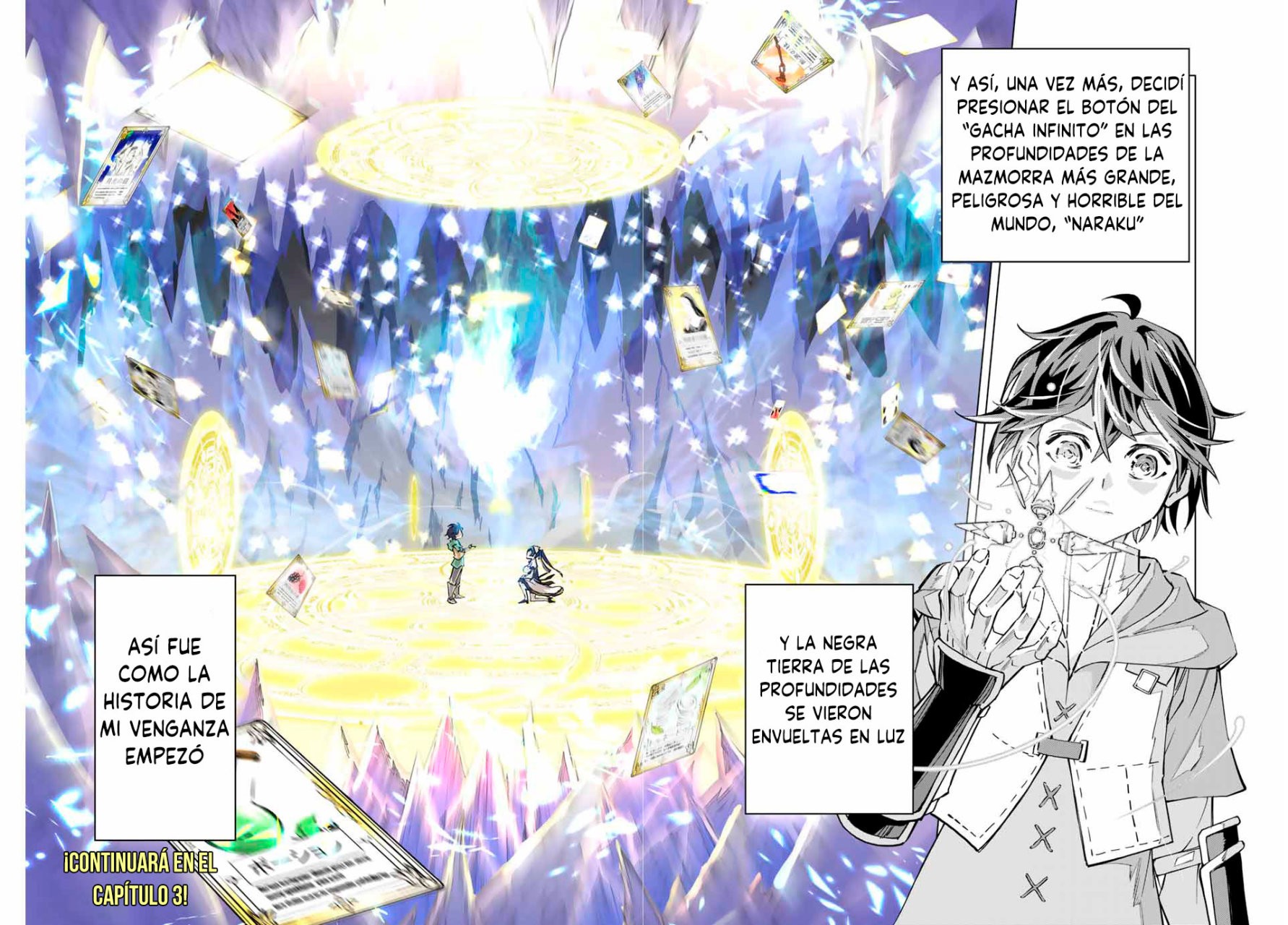 Read My Gift Lvl 9999 Unlimited Gacha ES Manga Online