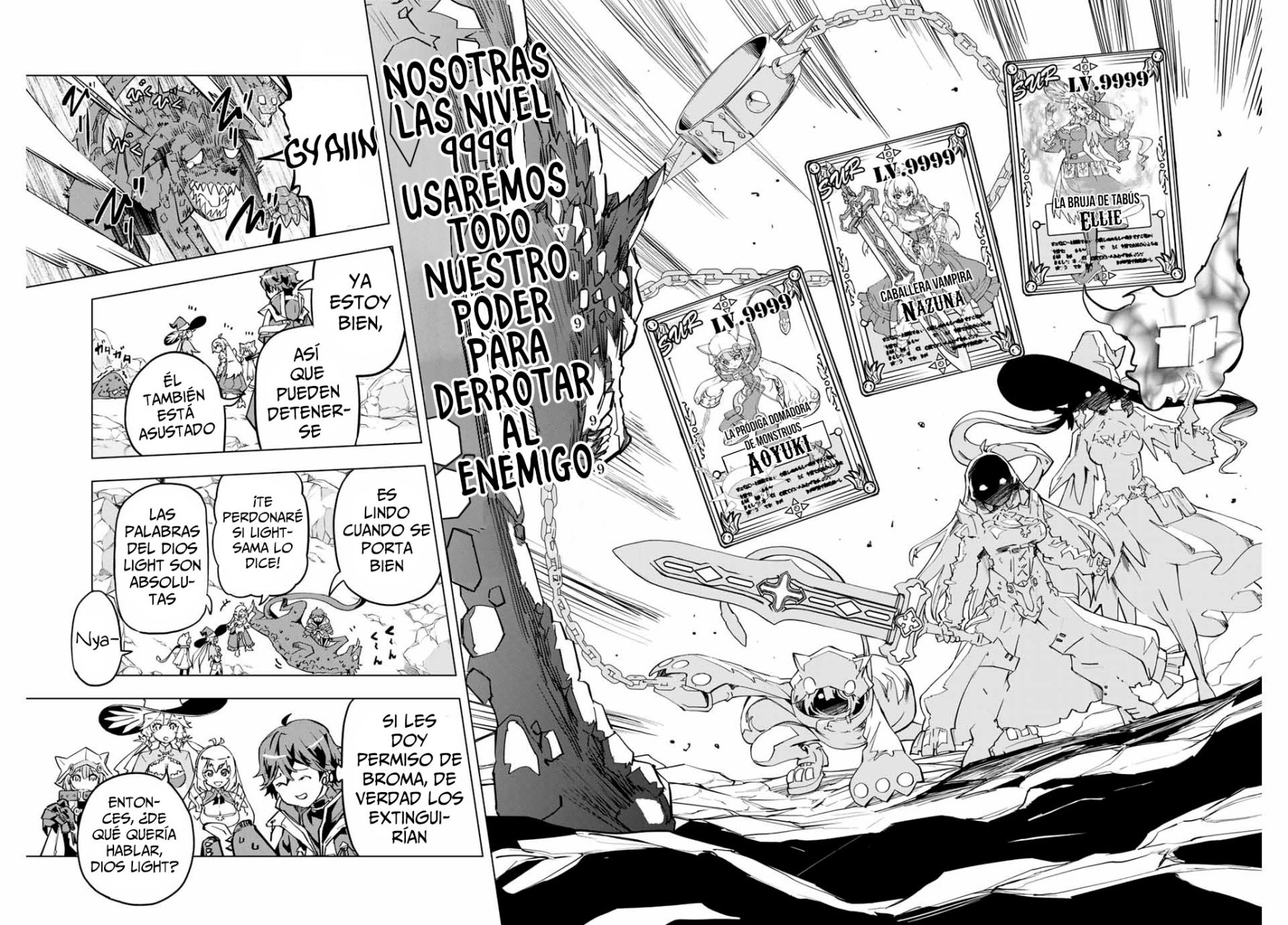 Read My Gift Lvl 9999 Unlimited Gacha ES Manga Online