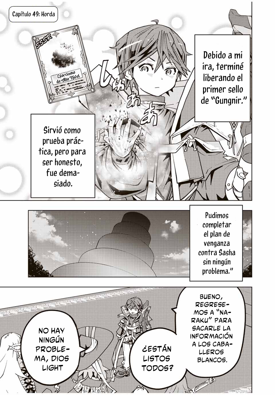 Read My Gift Lvl 9999 Unlimited Gacha ES Manga Online