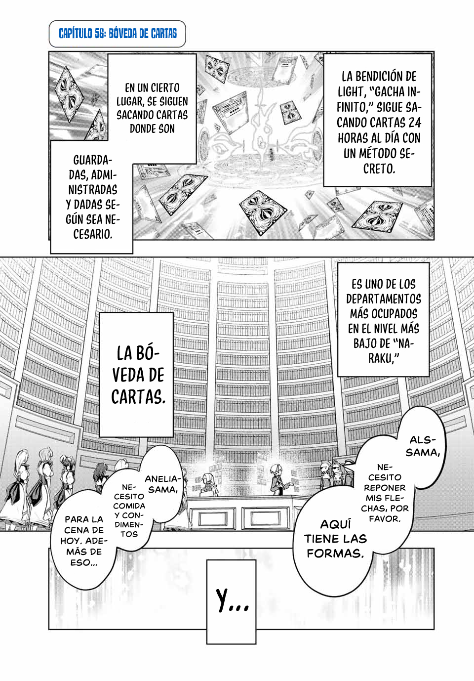 Read My Gift Lvl 9999 Unlimited Gacha ES Manga Online