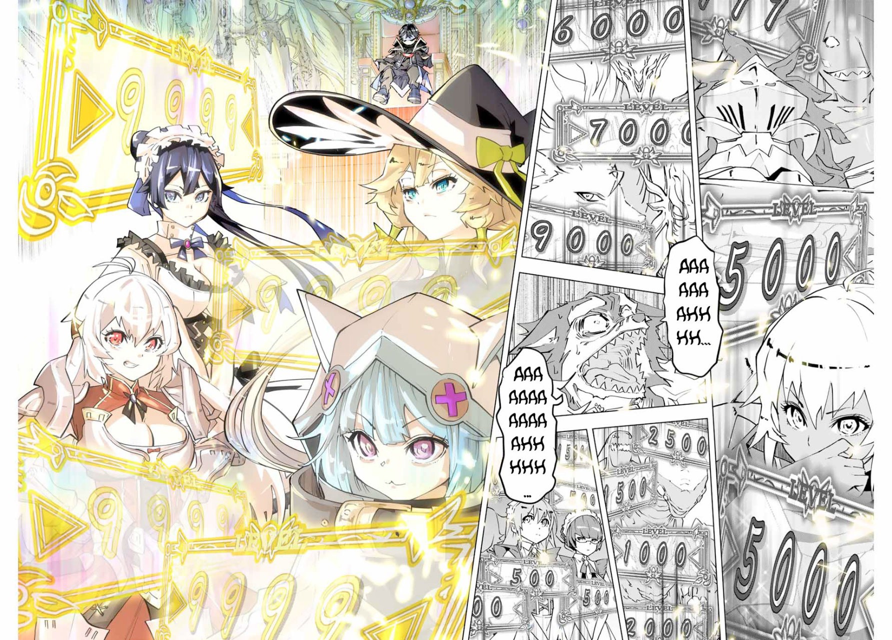 Read My Gift Lvl 9999 Unlimited Gacha ES Manga Online
