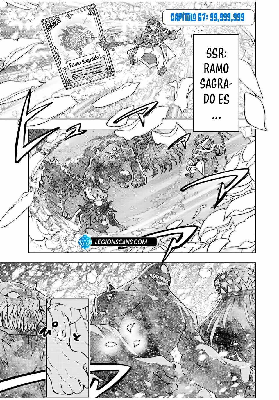 Read My Gift Lvl 9999 Unlimited Gacha ES Manga Online