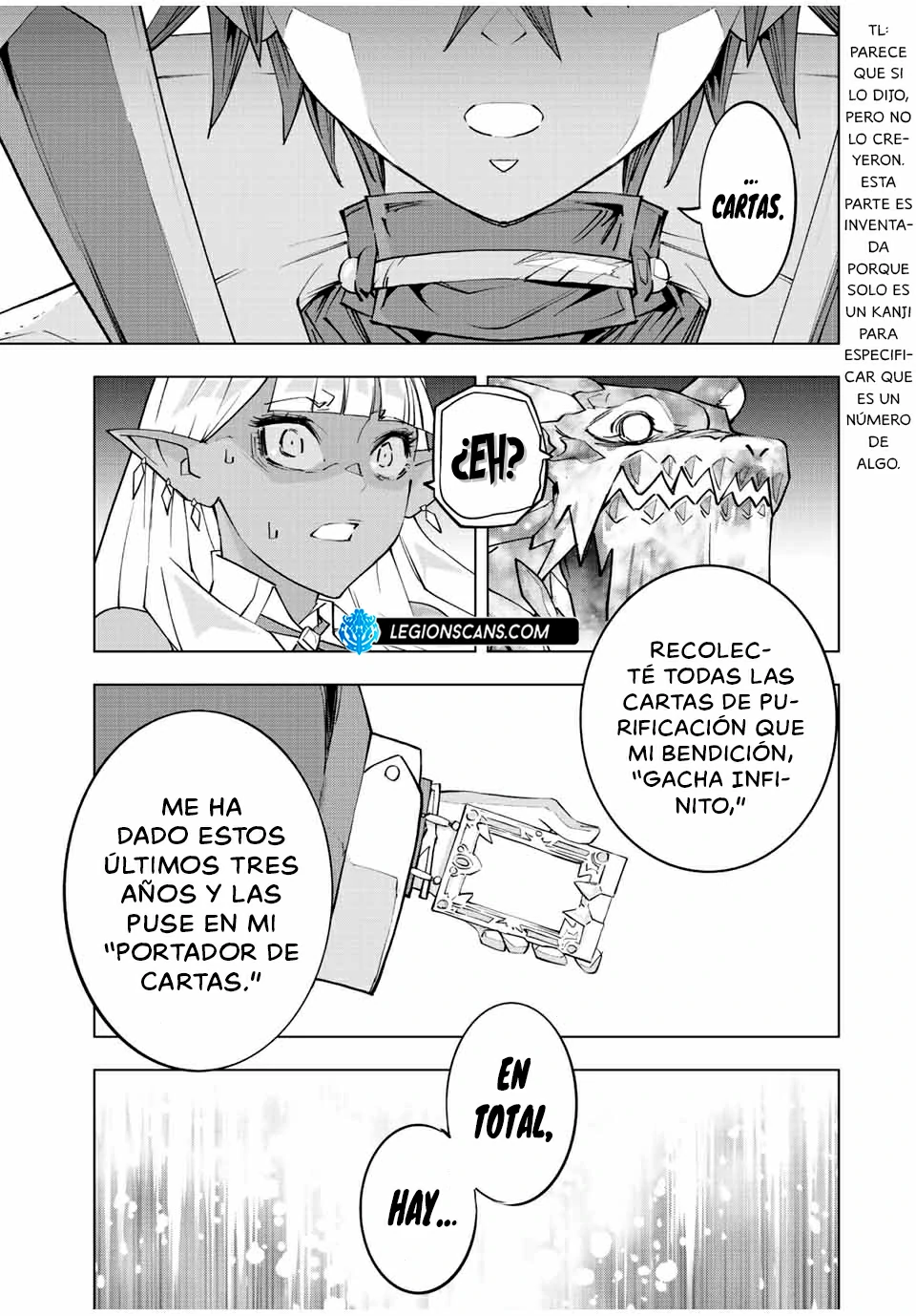Read My Gift Lvl 9999 Unlimited Gacha ES Manga Online
