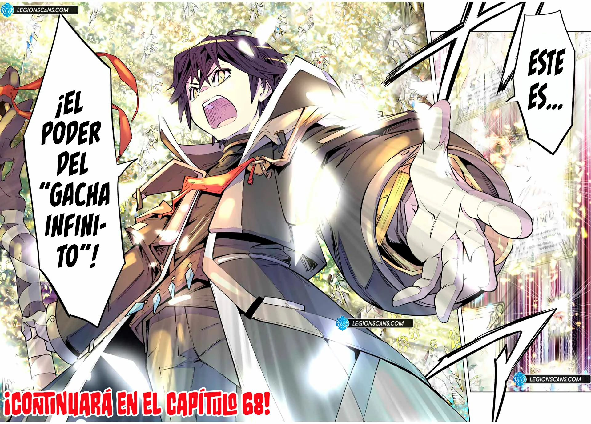 Read My Gift Lvl 9999 Unlimited Gacha ES Manga Online