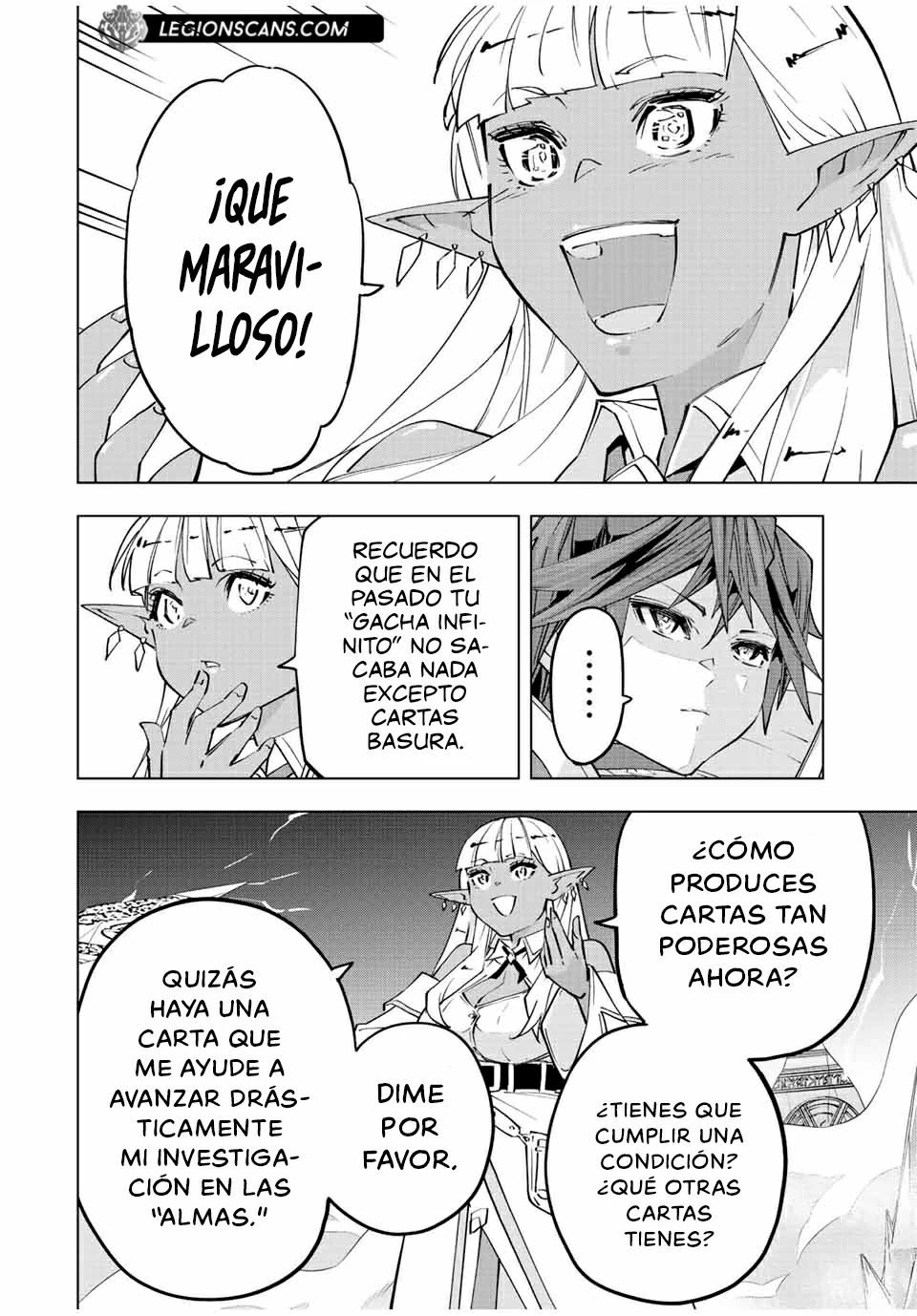 Read My Gift Lvl 9999 Unlimited Gacha ES Manga Online