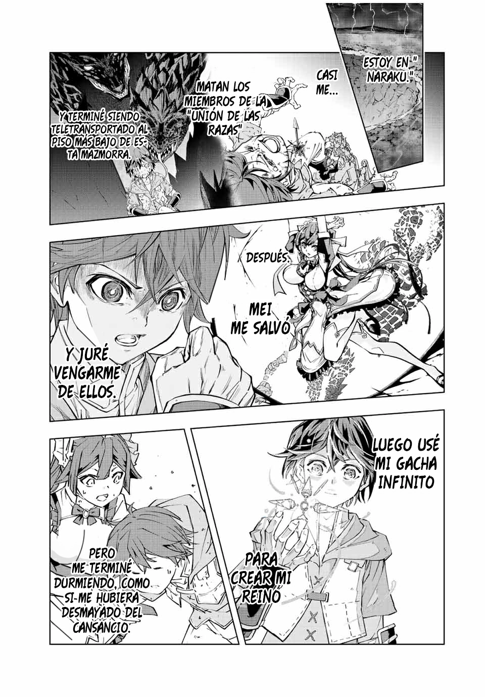 Read My Gift Lvl 9999 Unlimited Gacha ES Manga Online