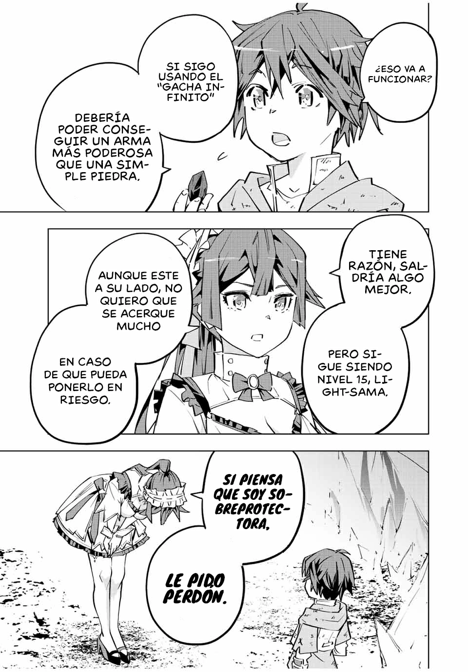 Read My Gift Lvl 9999 Unlimited Gacha ES Manga Online