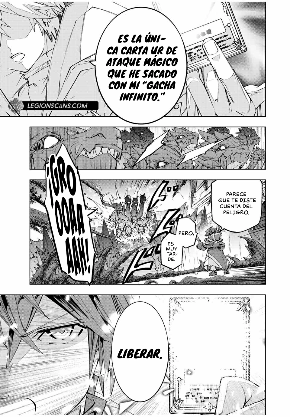 Read My Gift Lvl 9999 Unlimited Gacha ES Manga Online