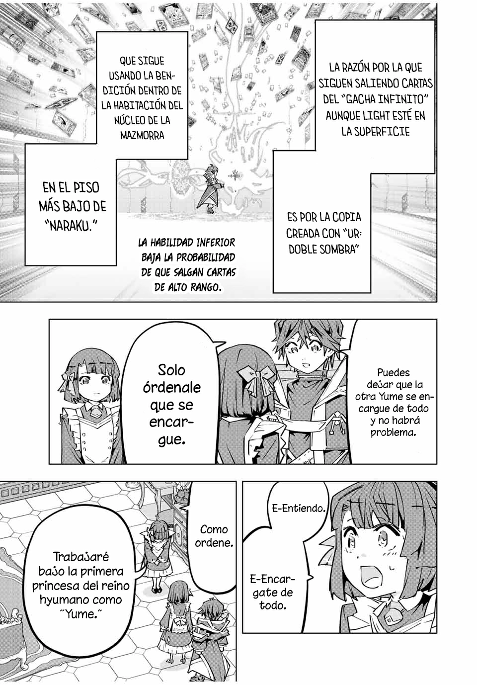 Read My Gift Lvl 9999 Unlimited Gacha ES Manga Online