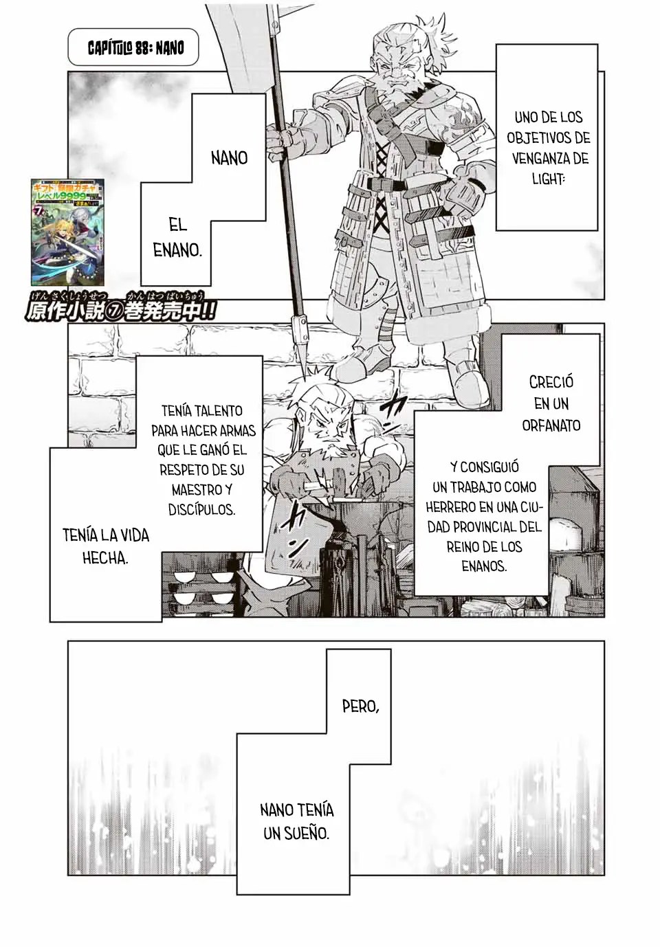 Read My Gift Lvl 9999 Unlimited Gacha ES Manga Online