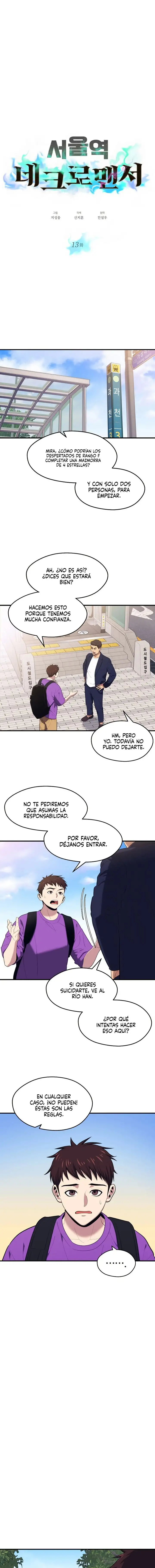 Read Nigromante de la estacion de Seul ES Manga Online