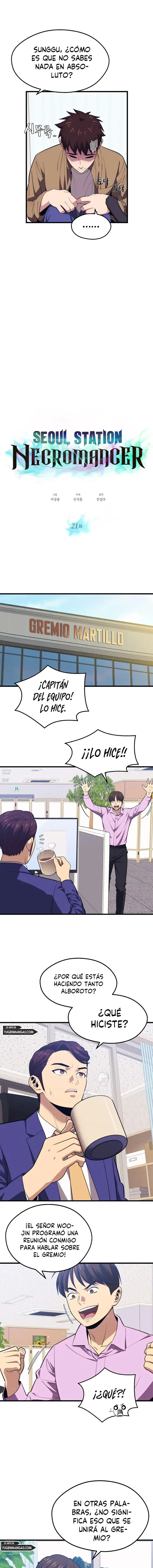 Read Nigromante de la estacion de Seul ES Manga Online
