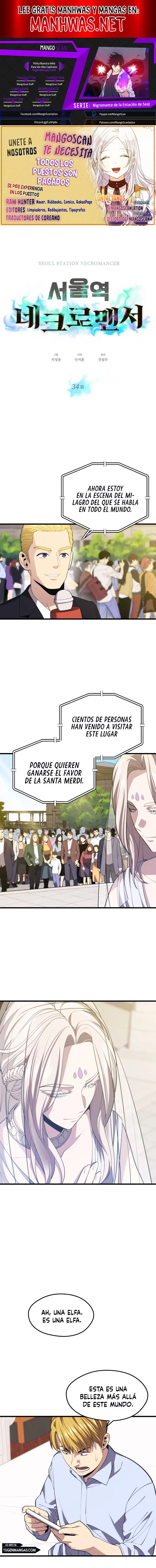Read Nigromante de la estacion de Seul ES Manga Online