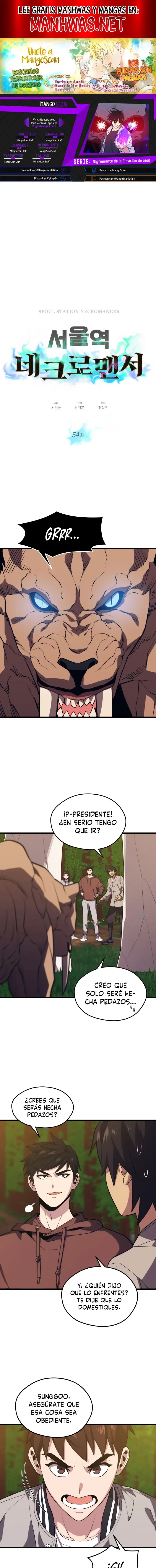 Read Nigromante de la estacion de Seul ES Manga Online