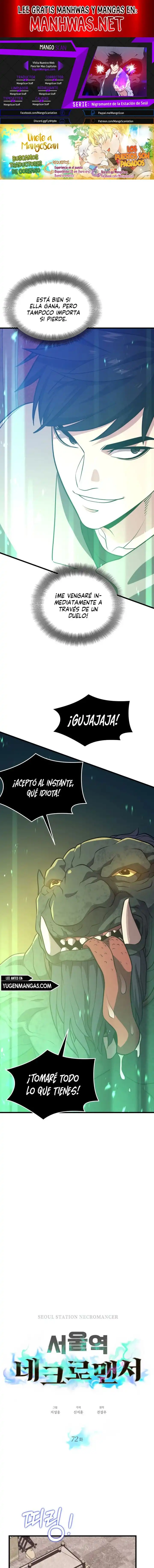 Read Nigromante de la estacion de Seul ES Manga Online