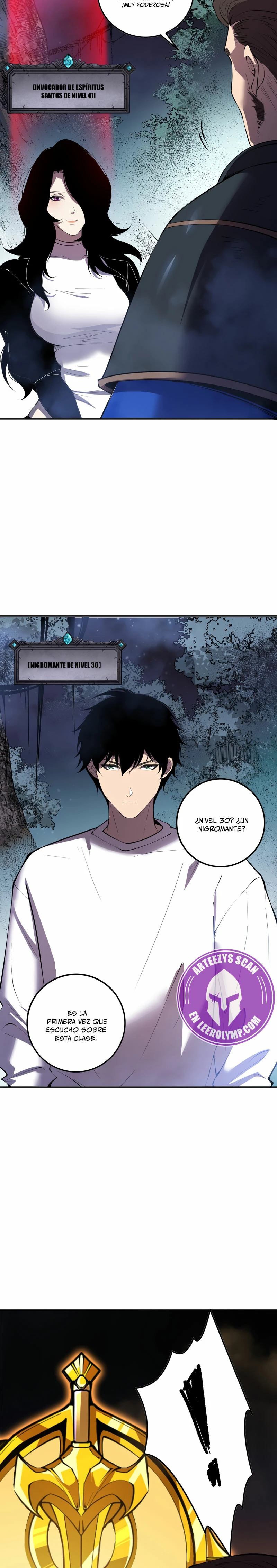 Read Nigromante la Llegada del Desastre ES Manga Online