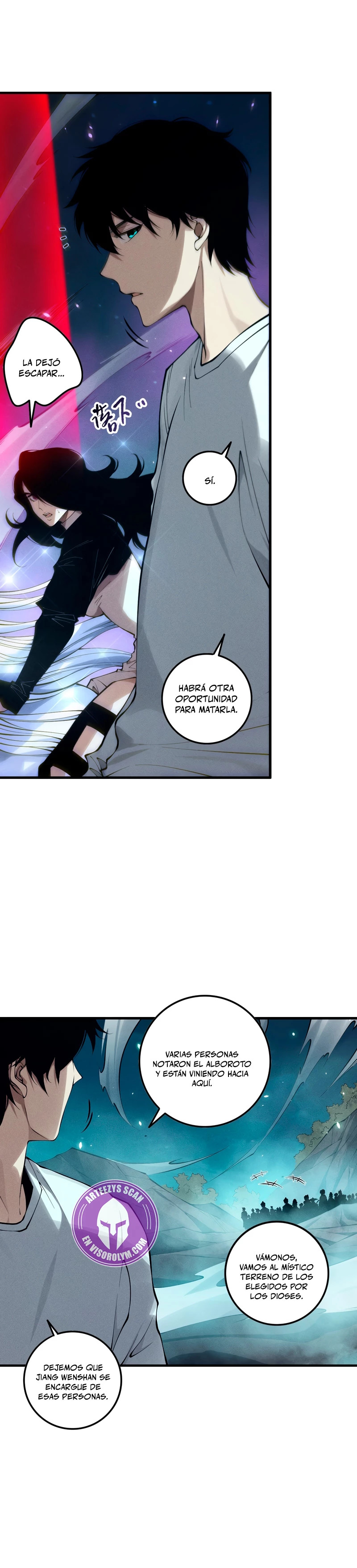 Read Nigromante la Llegada del Desastre ES Manga Online