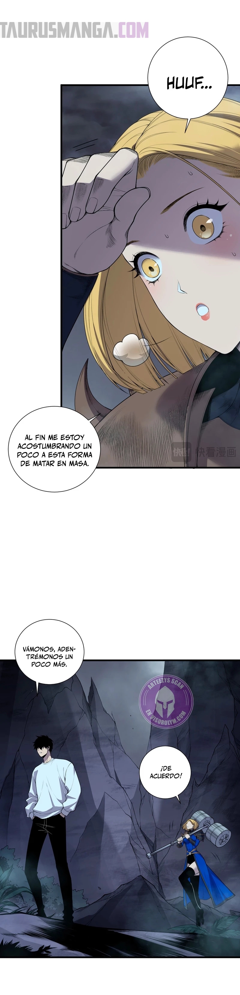 Read Nigromante la Llegada del Desastre ES Manga Online