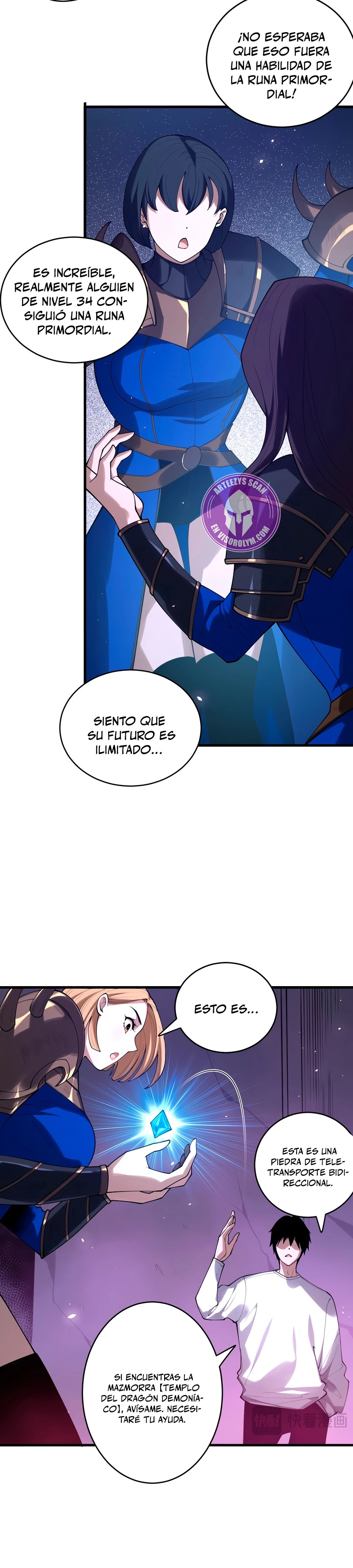 Read Nigromante la Llegada del Desastre ES Manga Online