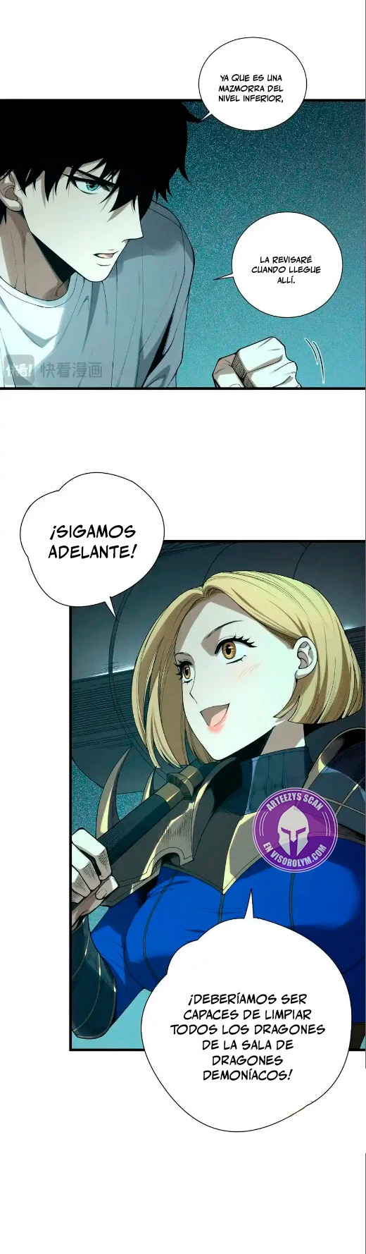 Read Nigromante la Llegada del Desastre ES Manga Online