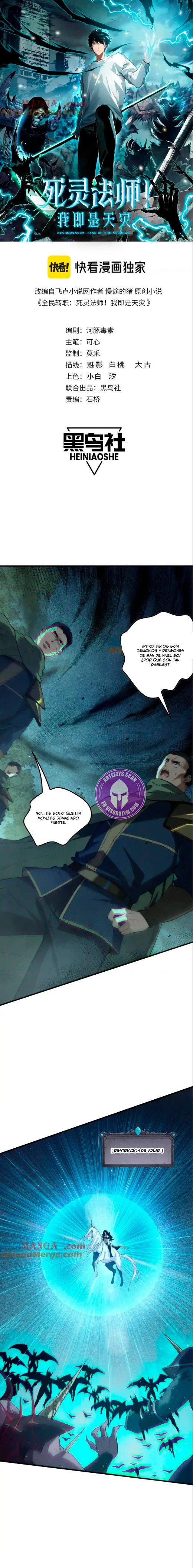 Read Nigromante la Llegada del Desastre ES Manga Online