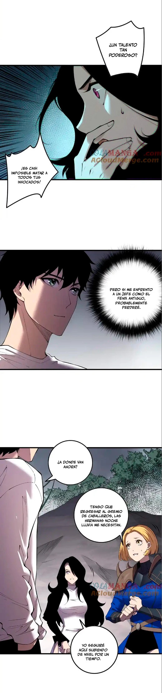 Read Nigromante la Llegada del Desastre ES Manga Online