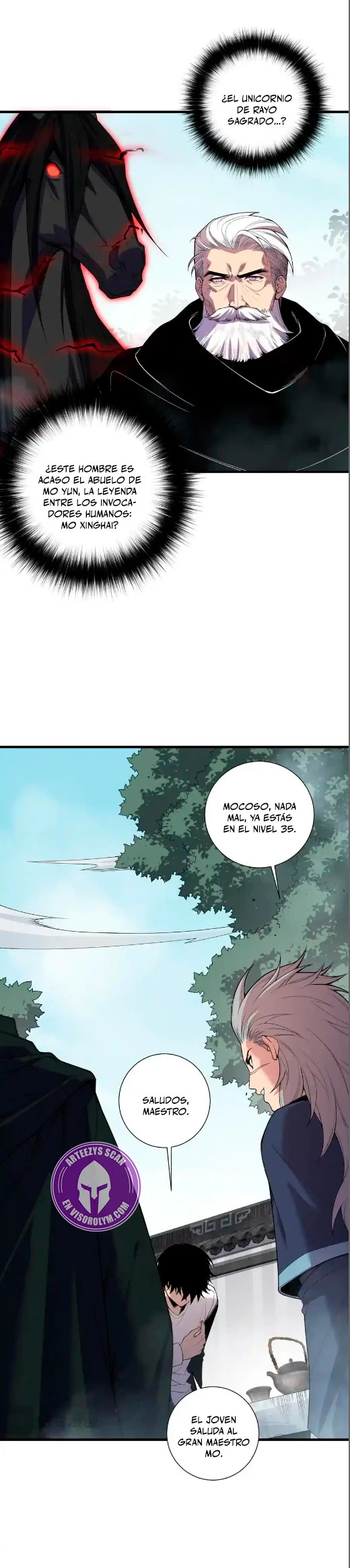 Read Nigromante la Llegada del Desastre ES Manga Online