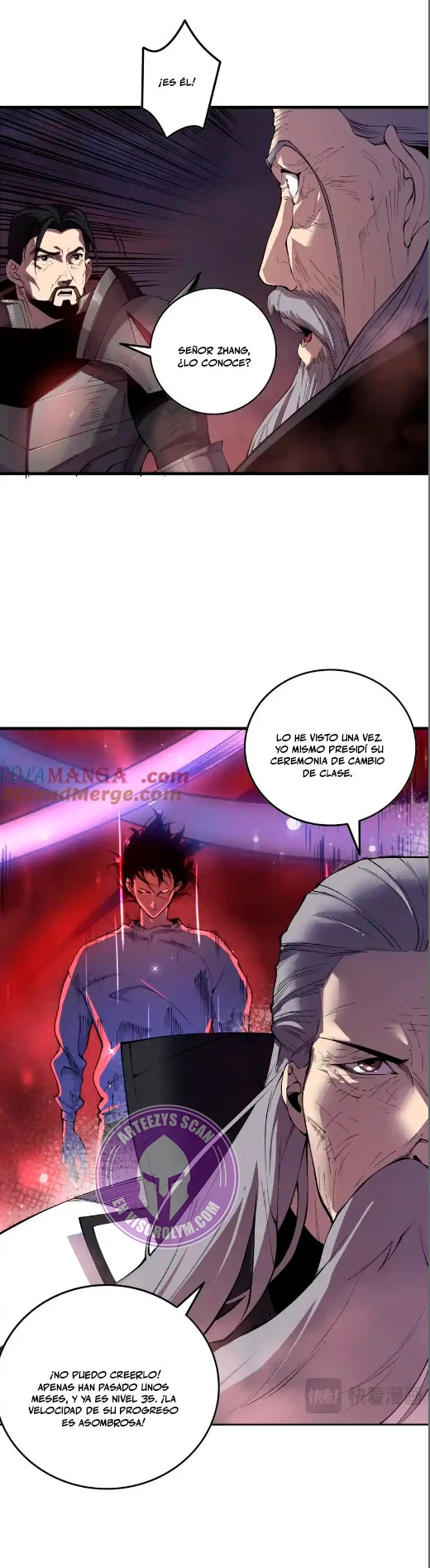 Read Nigromante la Llegada del Desastre ES Manga Online