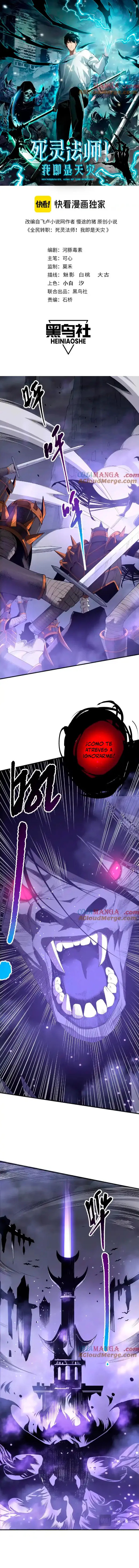 Read Nigromante la Llegada del Desastre ES Manga Online