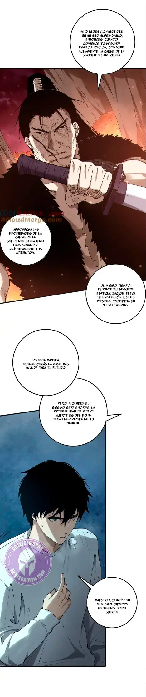 Read Nigromante la Llegada del Desastre ES Manga Online