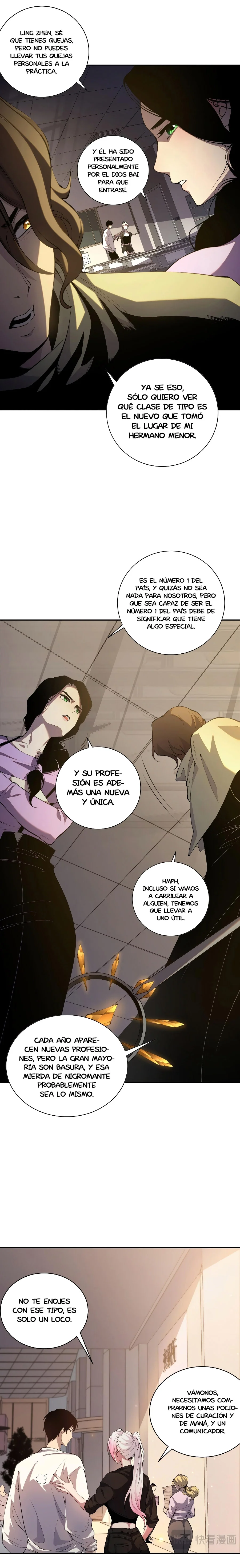 Read Nigromante la Llegada del Desastre ES Manga Online