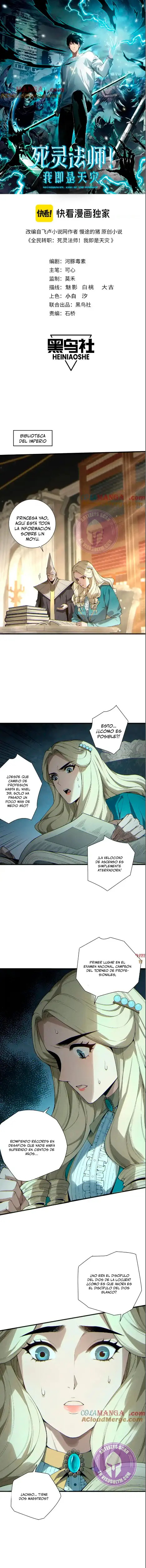 Read Nigromante la Llegada del Desastre ES Manga Online