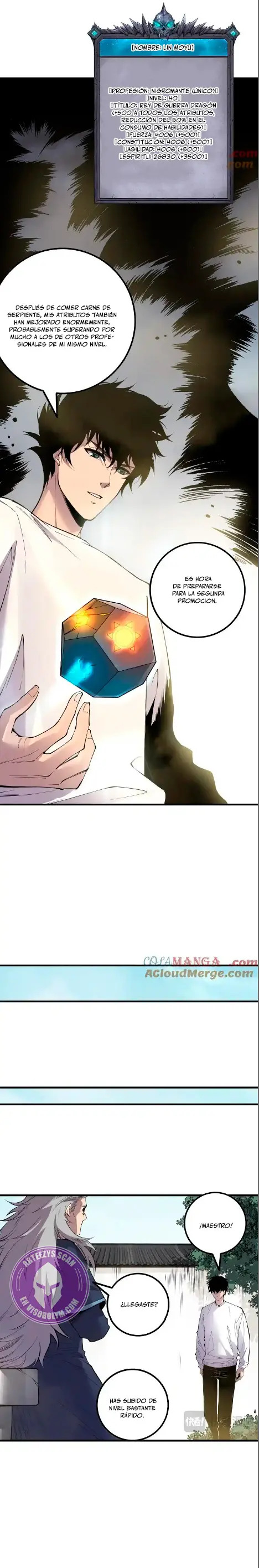 Read Nigromante la Llegada del Desastre ES Manga Online