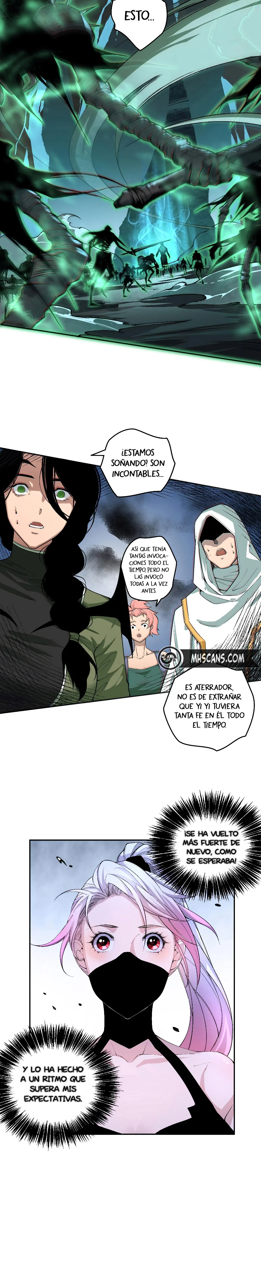 Read Nigromante la Llegada del Desastre ES Manga Online