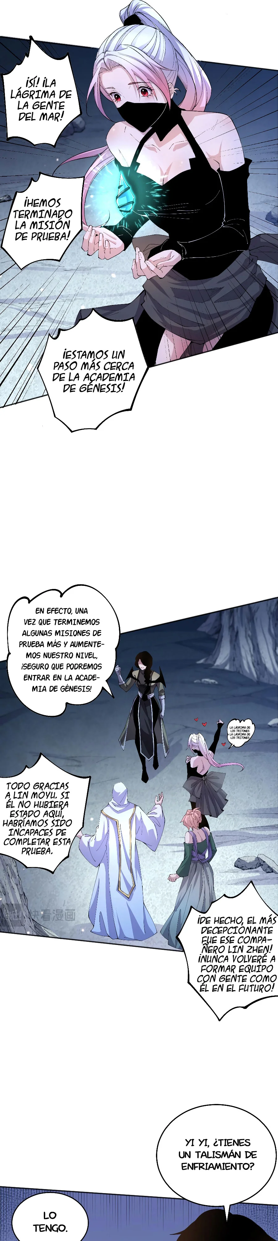 Read Nigromante la Llegada del Desastre ES Manga Online