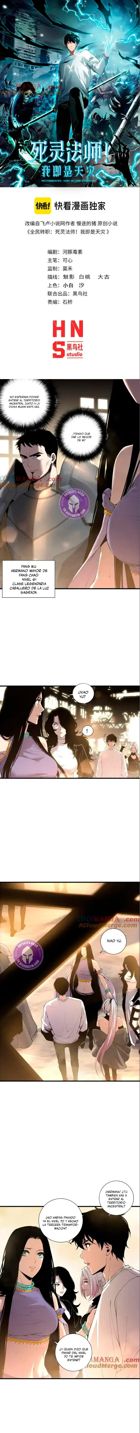 Read Nigromante la Llegada del Desastre ES Manga Online