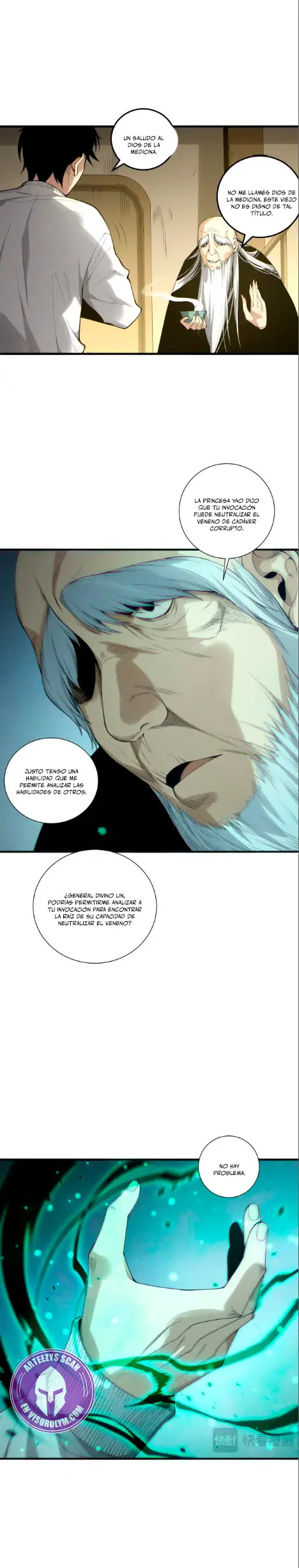 Read Nigromante la Llegada del Desastre ES Manga Online