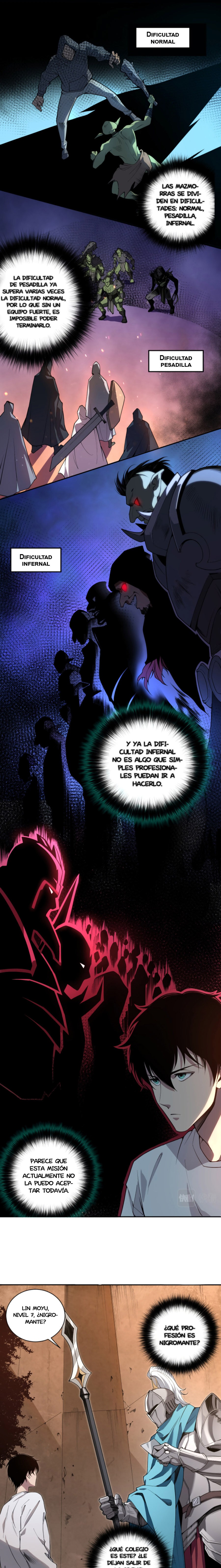 Read Nigromante la Llegada del Desastre ES Manga Online