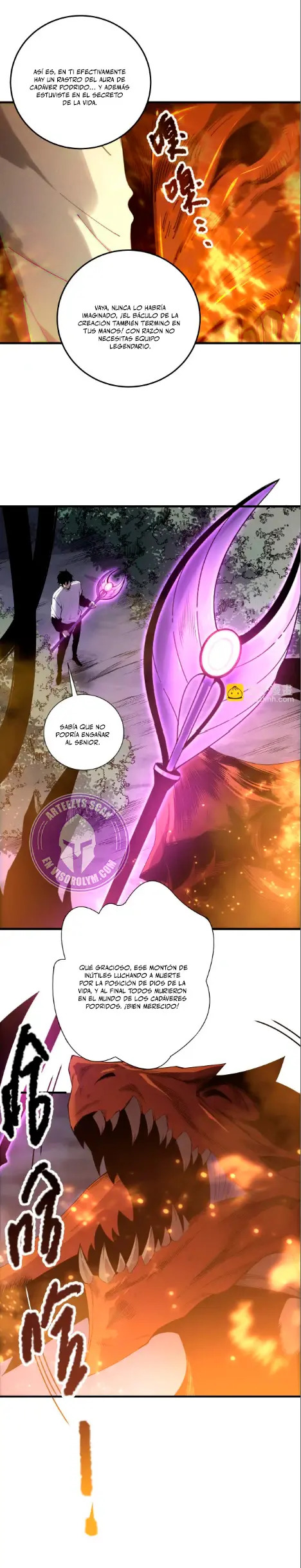 Read Nigromante la Llegada del Desastre ES Manga Online