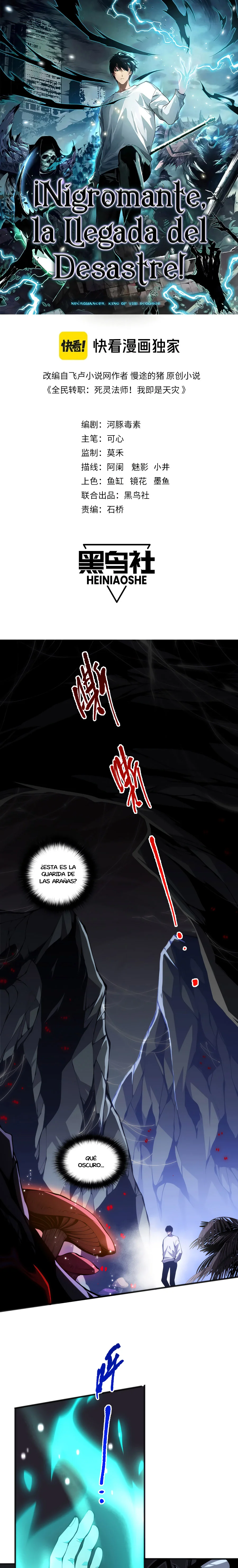 Read Nigromante la Llegada del Desastre ES Manga Online