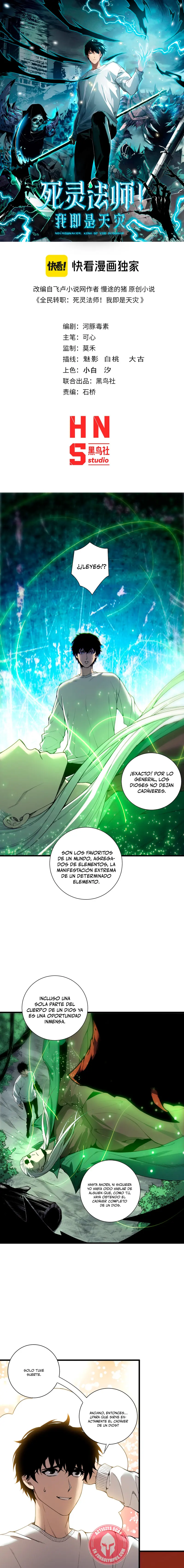 Read Nigromante la Llegada del Desastre ES Manga Online