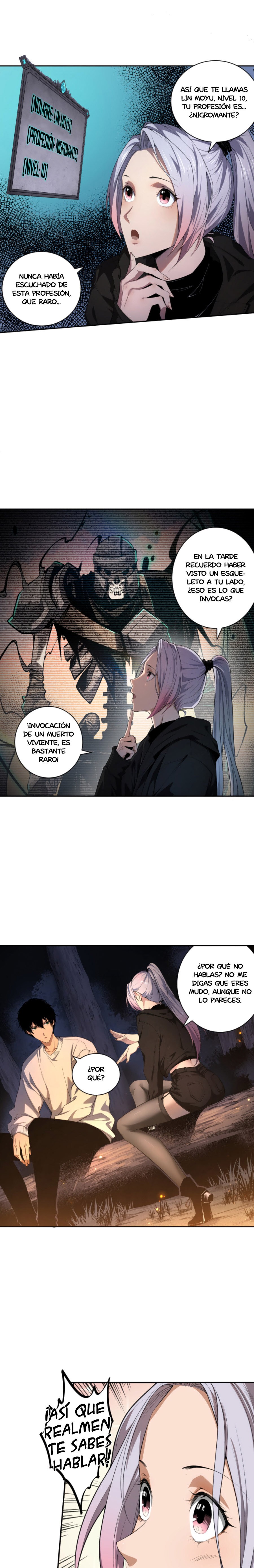 Read Nigromante la Llegada del Desastre ES Manga Online