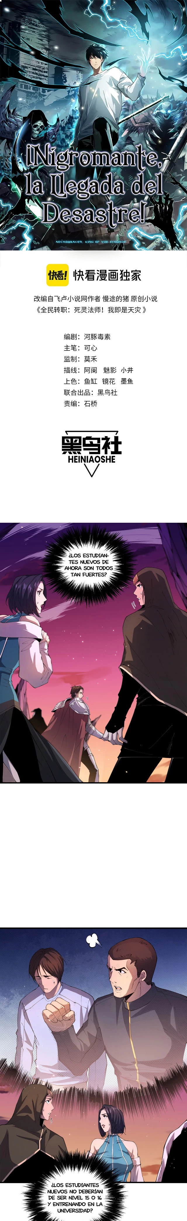 Read Nigromante la Llegada del Desastre ES Manga Online
