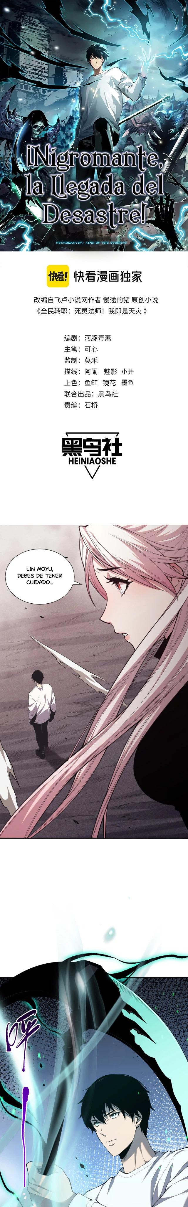 Read Nigromante la Llegada del Desastre ES Manga Online