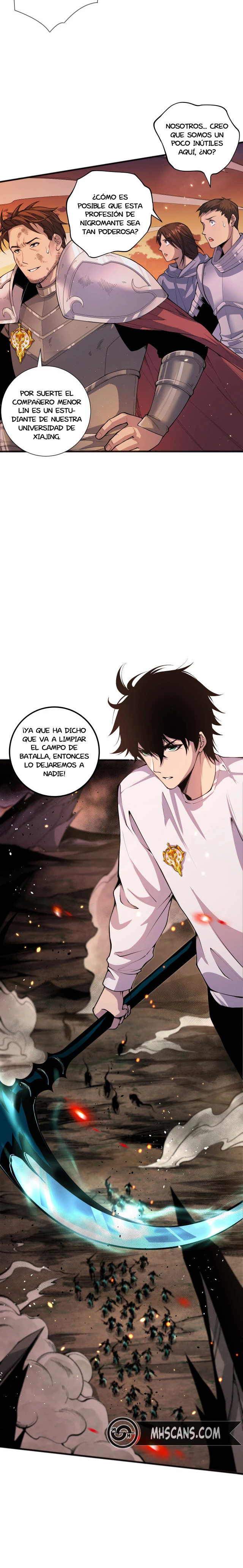 Read Nigromante la Llegada del Desastre ES Manga Online