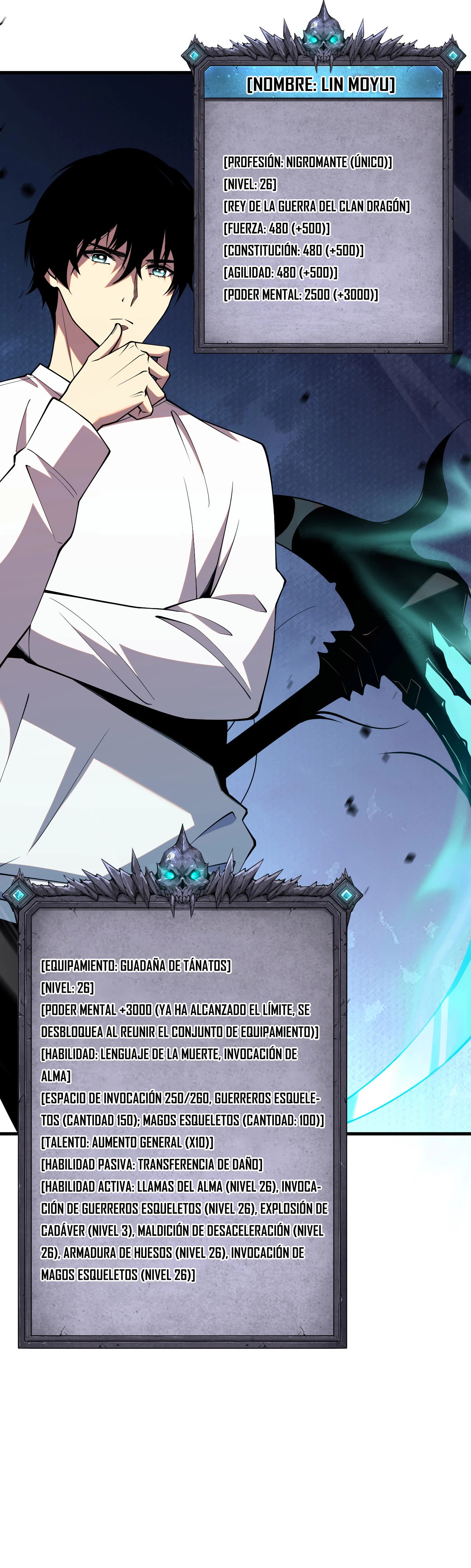 Read Nigromante la Llegada del Desastre ES Manga Online