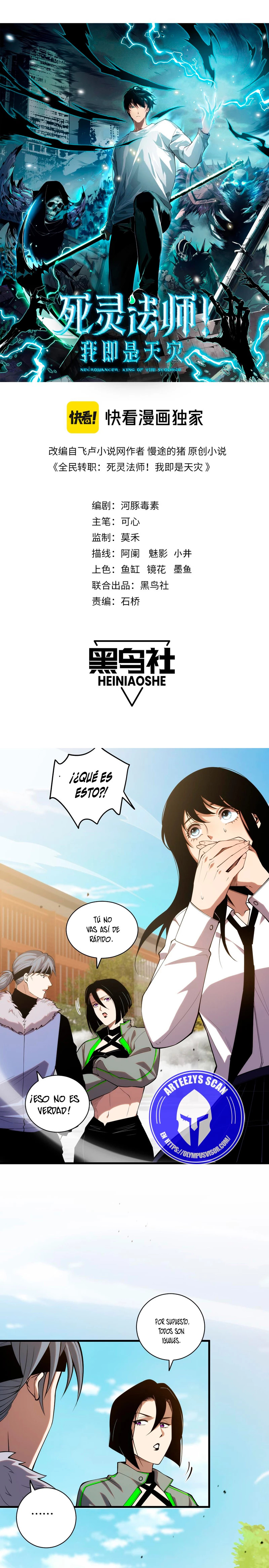Read Nigromante la Llegada del Desastre ES Manga Online